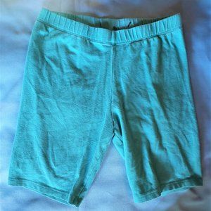 Faded Glory, Turquoise Blue Stretch Shorts, Girls Size 7
